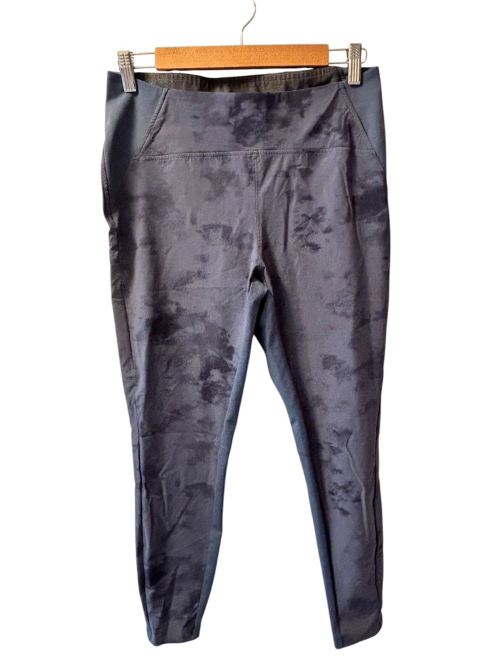Mountain Hardwear Black Tie-Dye High-Rise Leggings
